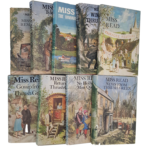 Miss Read 9 Book Collection - Includes 1st Editions, 1962-1981