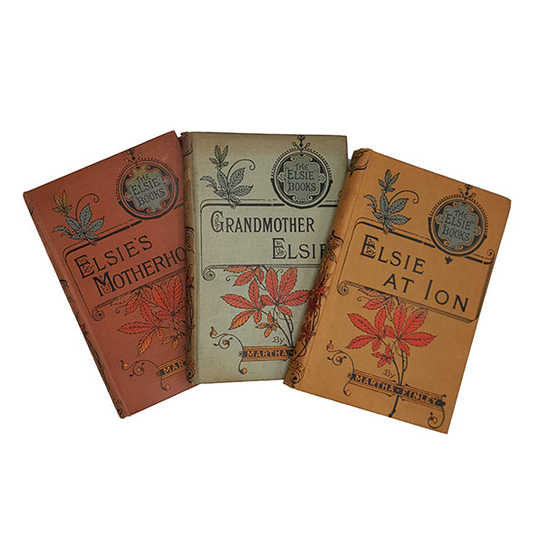 The Elsie Books by Martha Finley (3 Books)