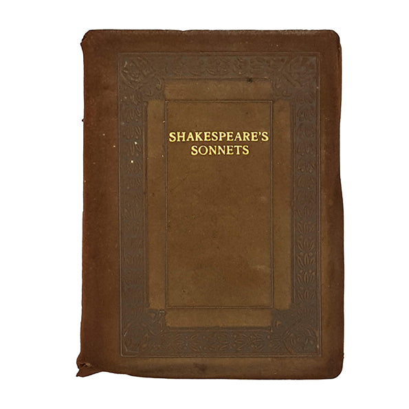 Shakespeare's Sonnets - Leopold B. Hill 1923