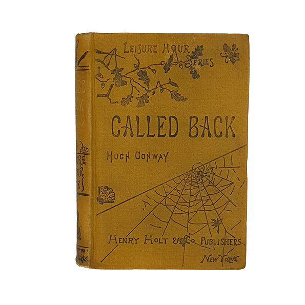 Called Back by Hugh Conway - Henry Holt 1884