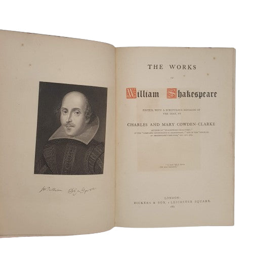 The Works of William Shakespeare - Bickers and Son, 1882