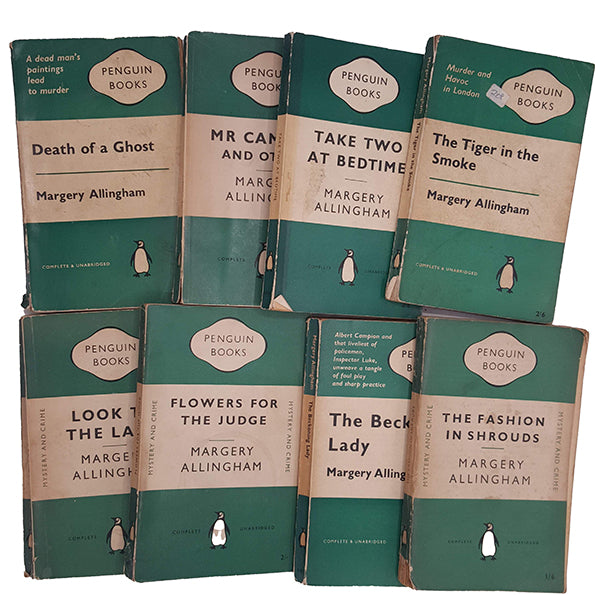 Margery Allingham Collected Works - Penguin, 1950s (8 Books)