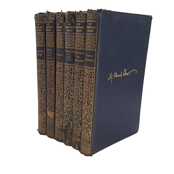 Bernard Shaw Collected Works - Constable, 1927 (6 Books)