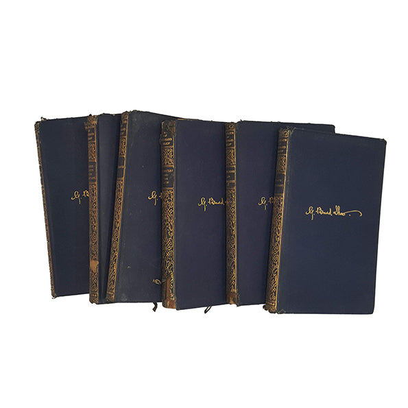 Bernard Shaw Collected Works - Constable, 1927 (6 Books)