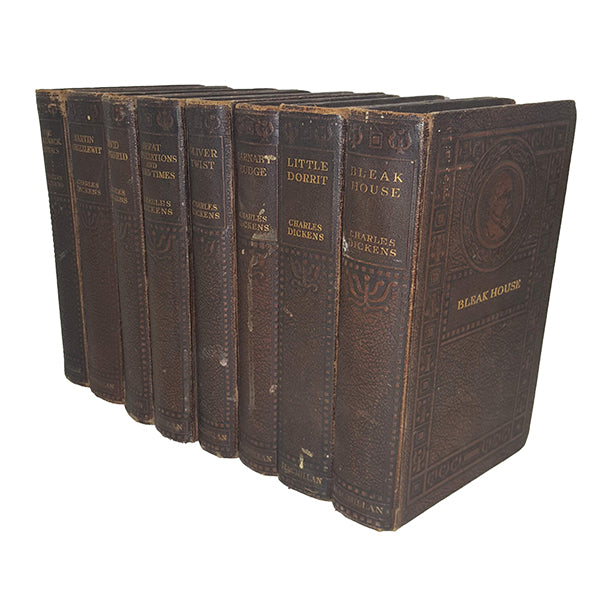 Charles Dickens Collected Works - Chapman and Hall, 1930 (8 Books)