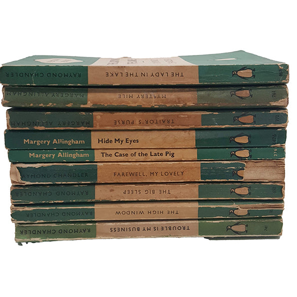 Raymond Chandler Collected Works - Penguin, 1950s (9 Books)
