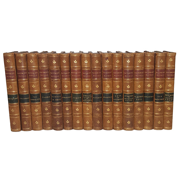Sir Walter Scott's Waverley Novels (16 Books)