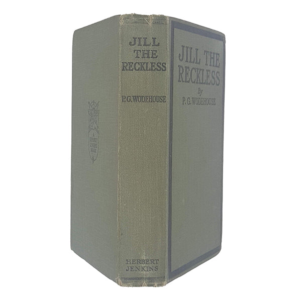 P.G. Wodehouse's Jill The Reckless - Herbert Jenkins 1922