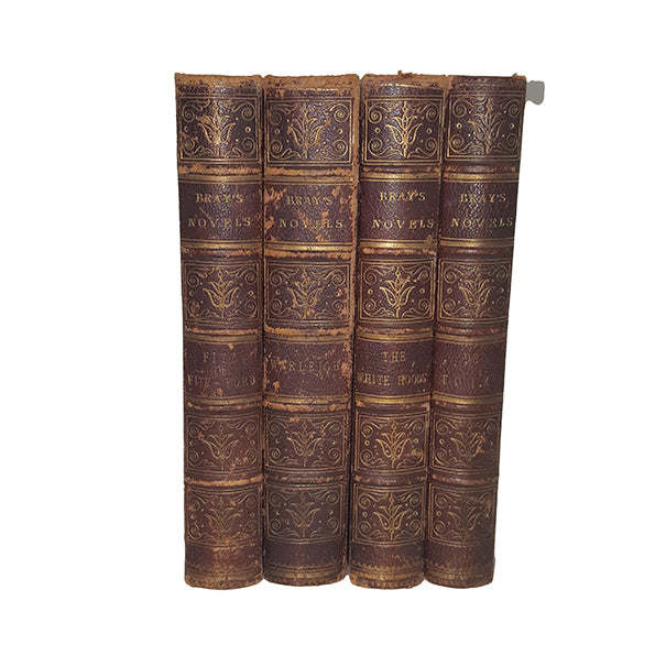 The Novels of Anna Bray - Longman, 1845 (4 Books)