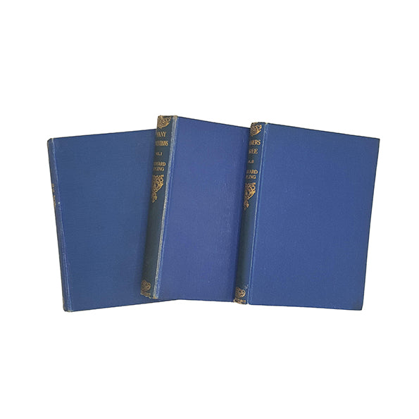 Rudyard Kipling Collected Works - Macmillan, c.1914-23 (3 Books)