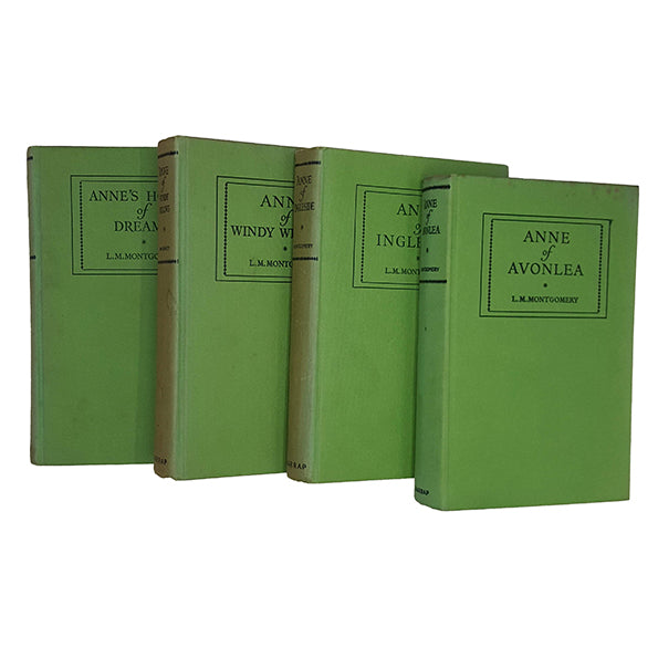 L. M. Montgomery's Anne of Green Gables Collection - Harrap, 1951-3 (4 Books)