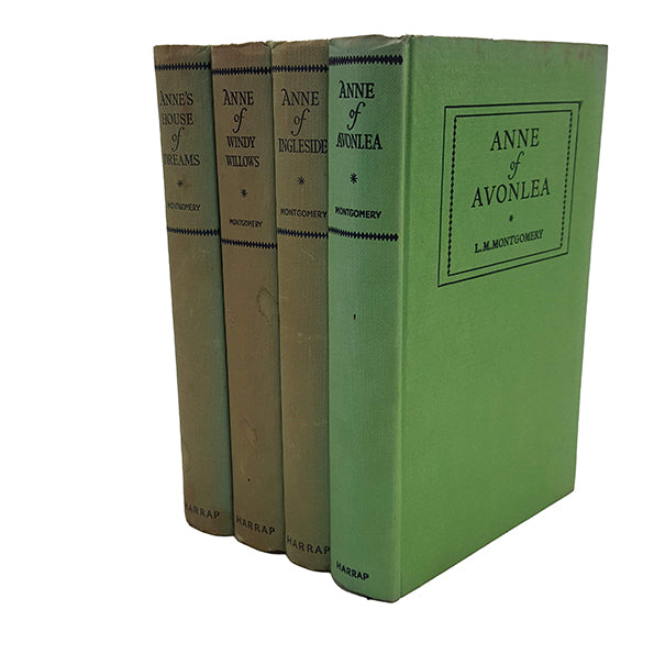 L. M. Montgomery's Anne of Green Gables Collection - Harrap, 1951-3 (4 Books)