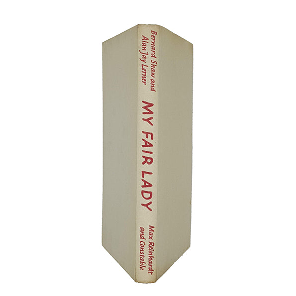 My Fair Lady by Alan Jay Lerner and Bernard Shaw - Max Reinhardt 1959