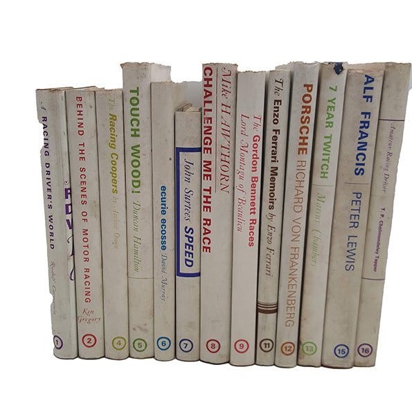 Motor Races Book Club Collection, 1966 (13 Books)