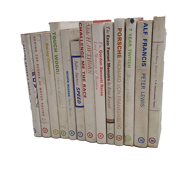 Motor Races Book Club Collection, 1966 (13 Books)