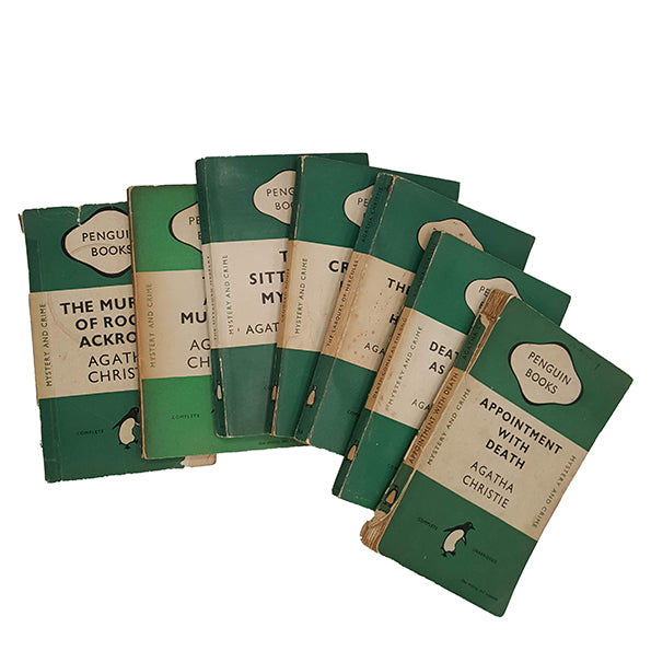 Agatha Christie Penguin Collection, 1940s-60s (7 Books)