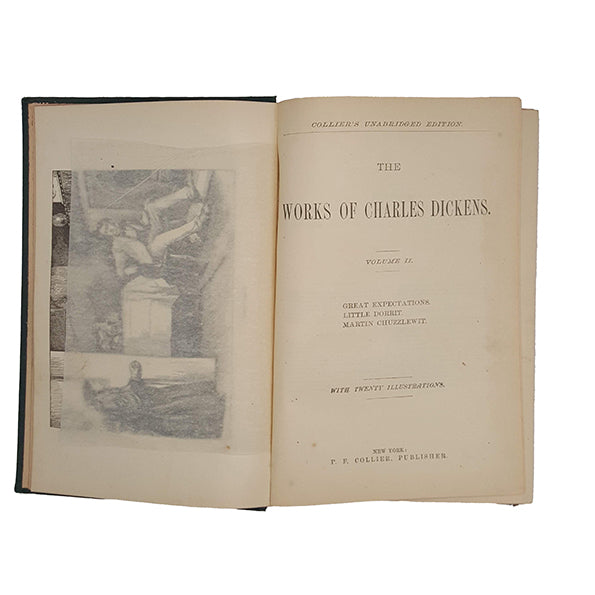 The Works of Charles Dickens Volumes II and III - Collier (2 Books)
