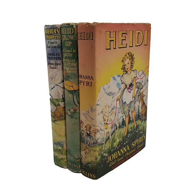 Charles Tritten's Heidi; Heidi Grows Up &amp; Heidi's Children (3 Books)
