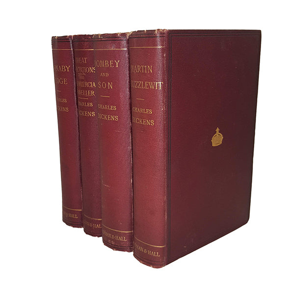 Charles Dickens Novels - Illustrated, Chapman and Hall (4 Books)