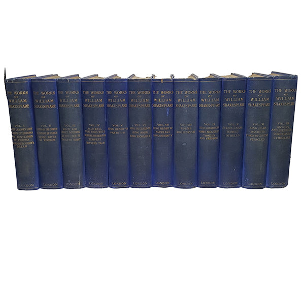 The Works of William Shakespeare in 12 Volumes