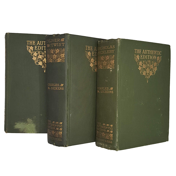 Charles Dickens' Collected Works - Chapman and Hall, 1903 (9 Books)