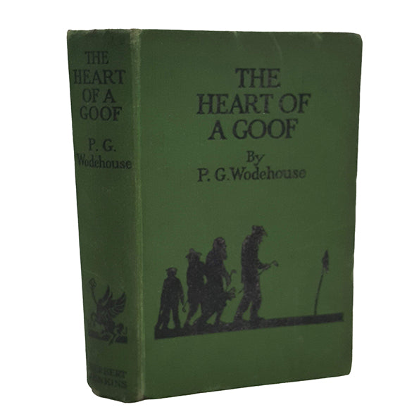 P. G. Wodehouse’s The Heart of a Goof - Herbert Jenkins, 3rd Printing