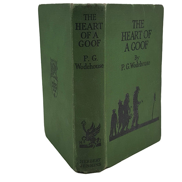 P. G. Wodehouse’s The Heart of a Goof - Herbert Jenkins, 3rd Printing