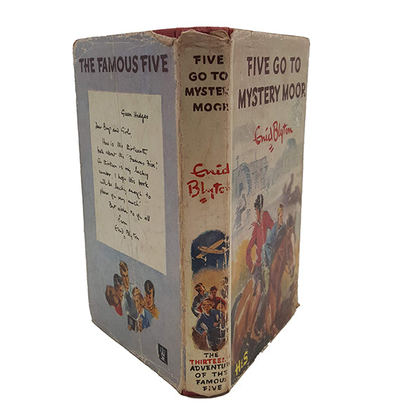 Five Go To Mystery Moor by Enid Blyton - 1st edition (Famous Five) 1954