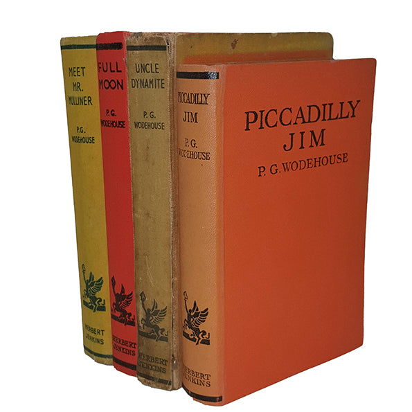 P.G. Wodehouse Well-Loved Works - 4 Books, 1930s