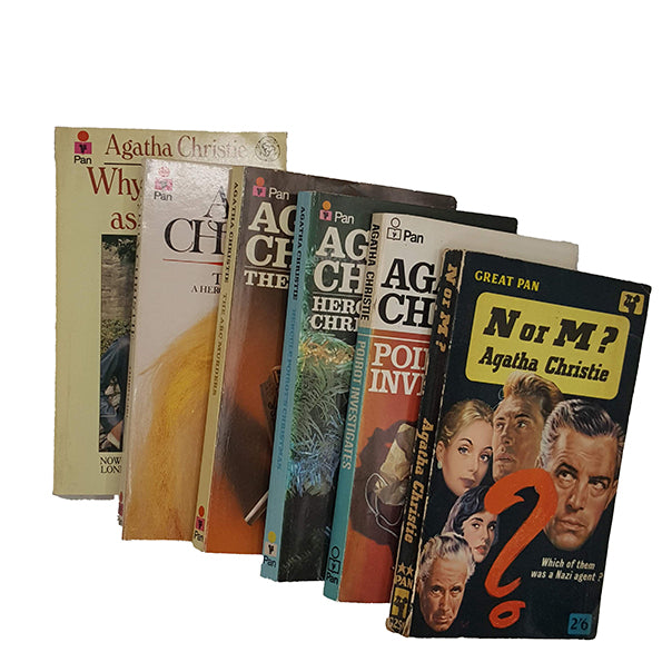 Agatha Christie Vintage 7-Book Collection - Pan, c.1950-80s
