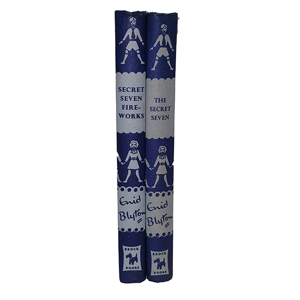 Enid Blyton Secret Seven, Fireworks - Brockhampton, 1957-9 (2 Books)