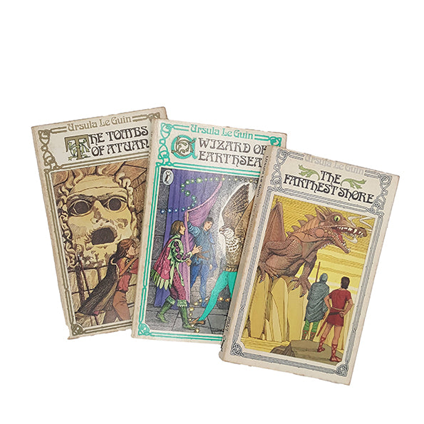 Earthsea Series 1-3 by Ursula Le Guin (3 Books)