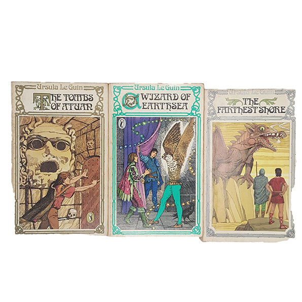 Earthsea Series 1-3 by Ursula Le Guin (3 Books)