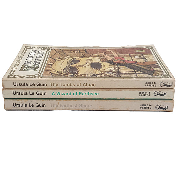 Earthsea Series 1-3 by Ursula Le Guin (3 Books)