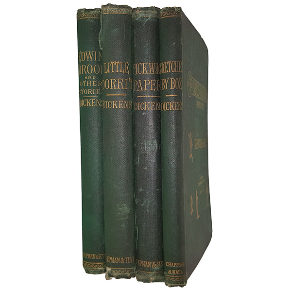 Charles Dickens' Collected Works - Chapman and Hall, c.1880 (4 Books)
