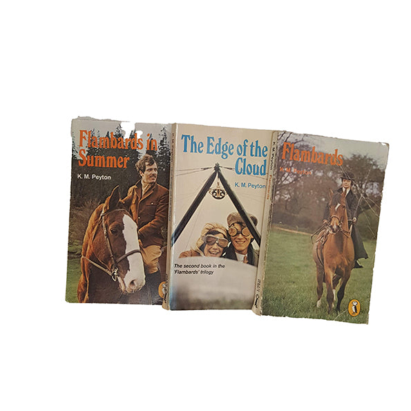 Flambards Series by K. M. Peyton - Puffin, 1970s (3 Books)