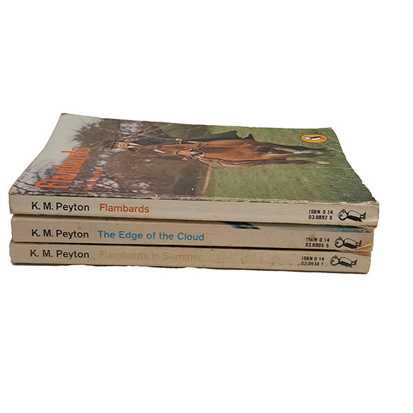 Flambards Series by K. M. Peyton - Puffin, 1970s (3 Books)