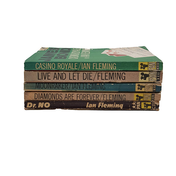 Ian Fleming Collection - 5 Pan Paperbacks, 1960s