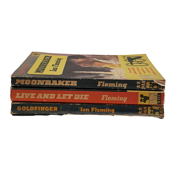 James Bond 007 - 3 Vintage Paperbacks - Pan, c.1960