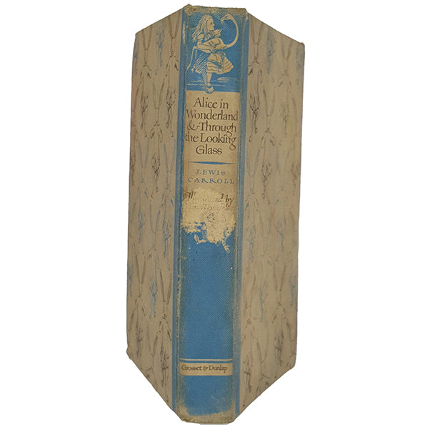 Alice in Wonderland and Alice Through the Looking Glass by Lewis Carroll - Grosset 1946