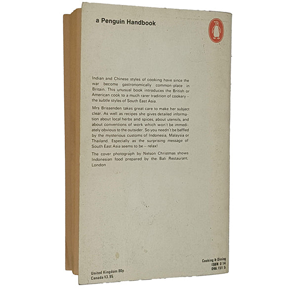 South East Asian Food by Rosemary Brissenden - Penguin 1977