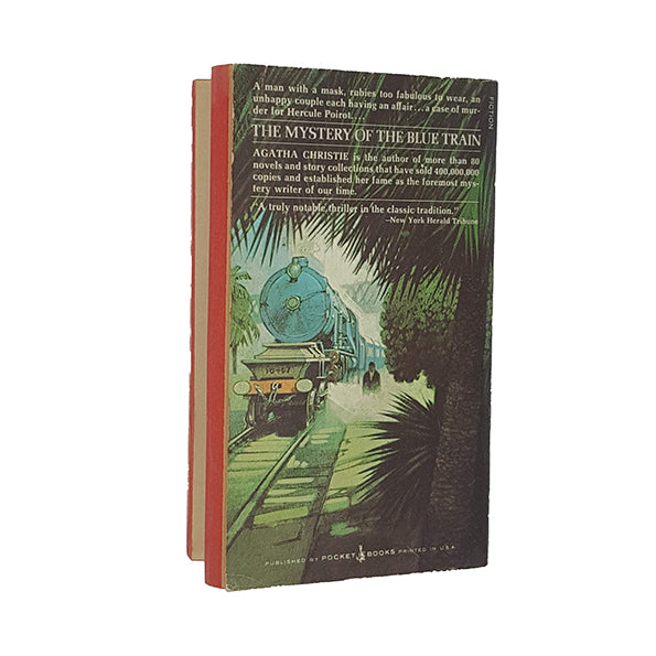Agatha Christie's The Mystery of The Blue Train - Pocket Books 1973