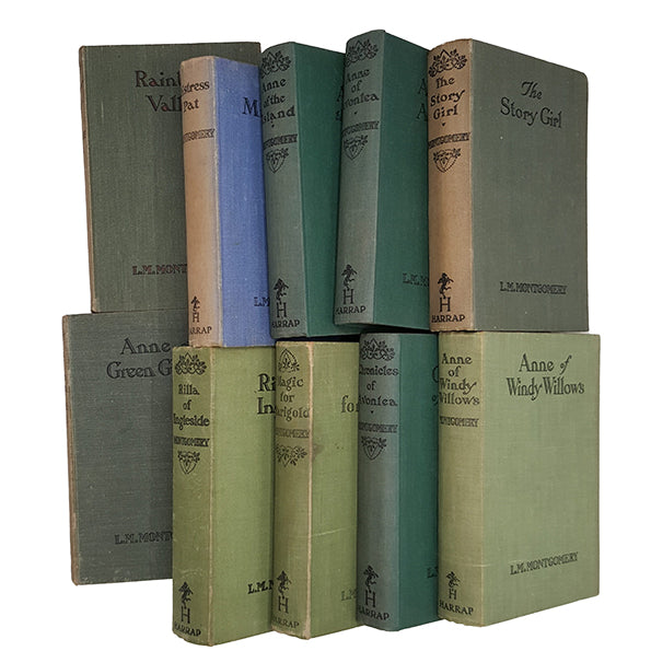 L. M. Montgomery's Anne of Green Gables Series - Harrap, 1925-49 (10 Books)
