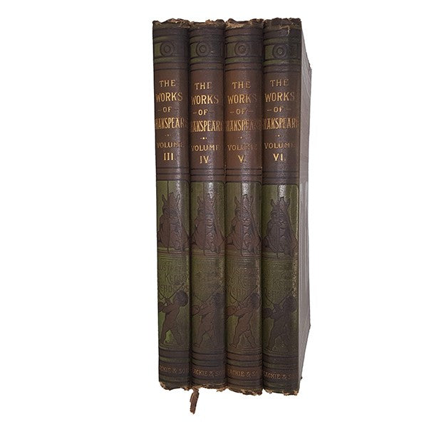 The Works of William Shakespeare, Volumes III-VI (4 Books)