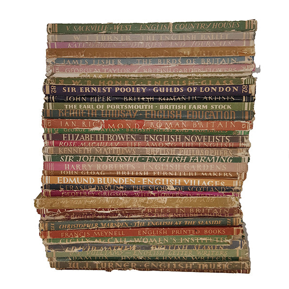 Britain in Pictures Collection - William Collins, 1942 (34 Books)