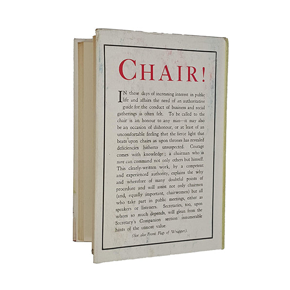 The Chairman's Guide and Secretary's Companion - Ward Lock &amp; Co.