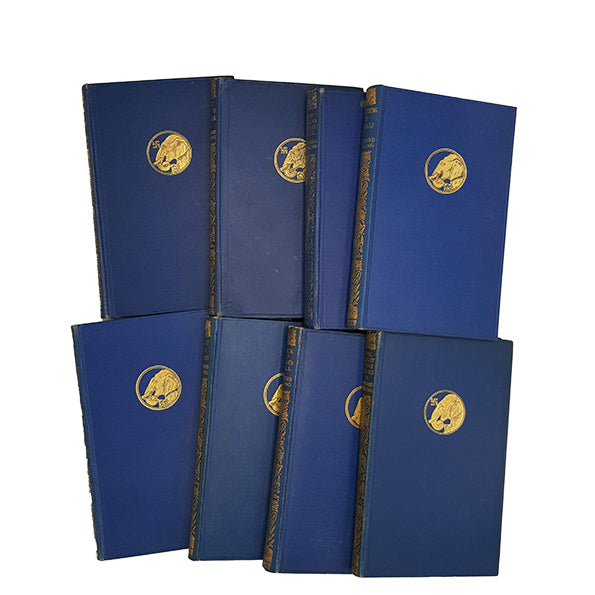 Rudyard Kipling Collected Works - Macmillan, c.1920 (8 Books)