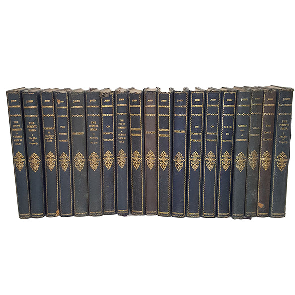 John Galsworthy Collected Works - Heinemann, 1927 (14 Books)