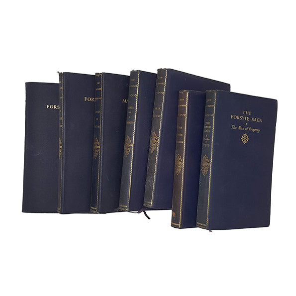 John Galsworthy Collected Works - Heinemann, 1927 (14 Books)