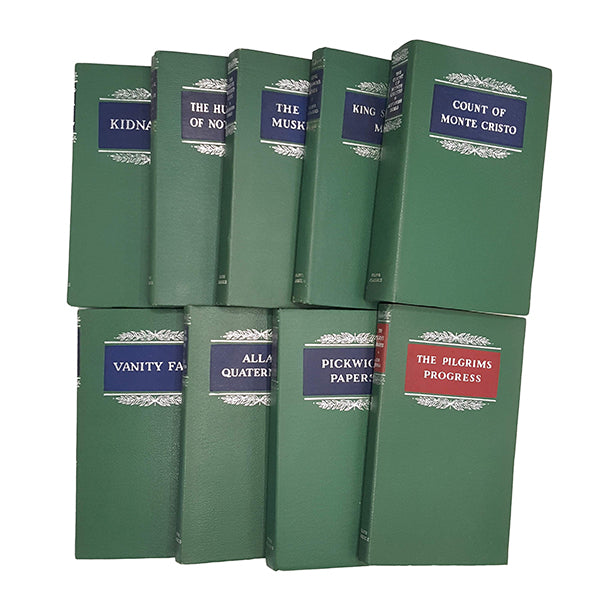 Collins Classics Collection, Charles Dickens Etc. (9 Green Books)